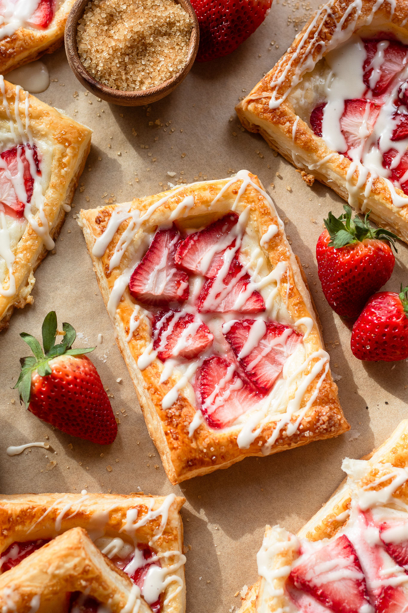 STRAWBERRY PASTRIES
